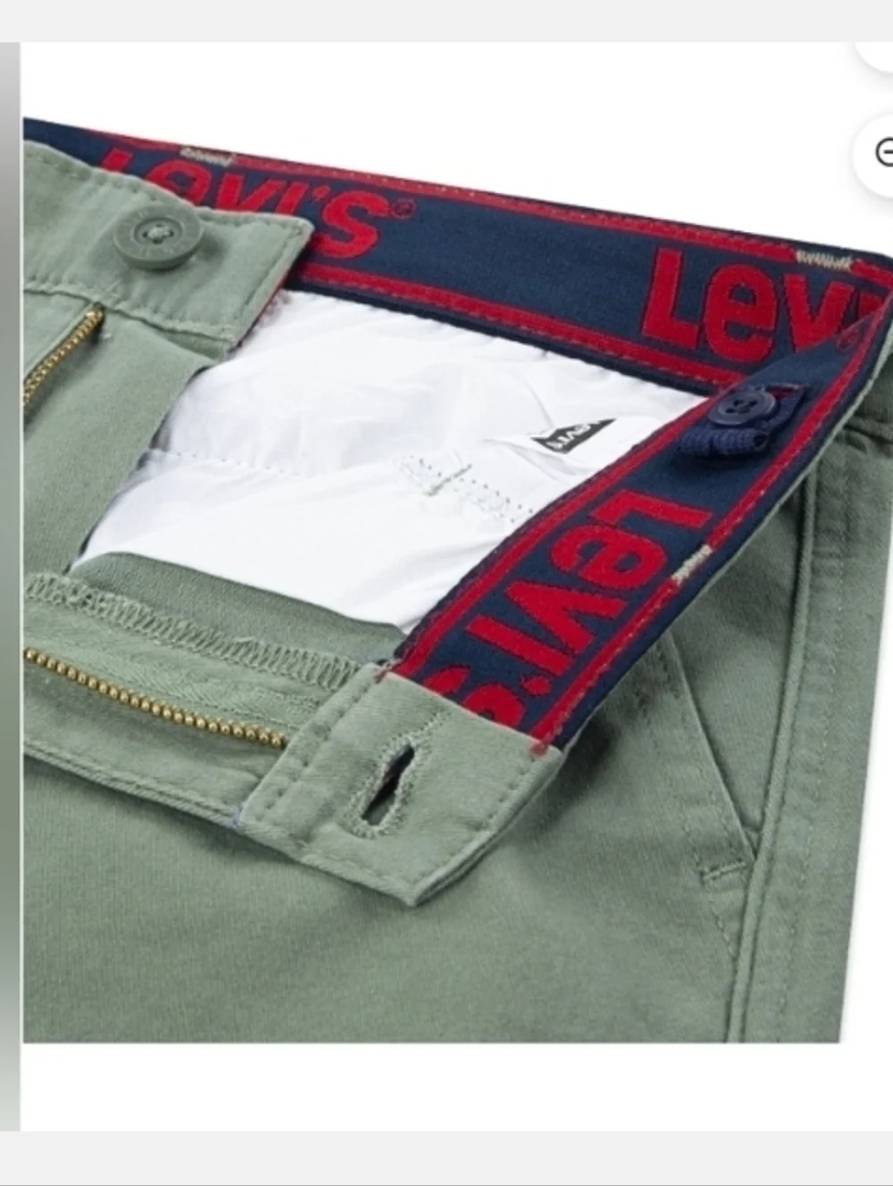 Levi's Boys Utility Cargo Short Comfort Stretch Adjustable Waist Flex Stretch Wa